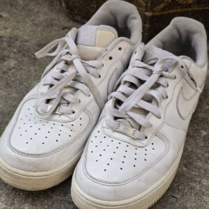 nike air force 1 white men's size 10 us, used condition
