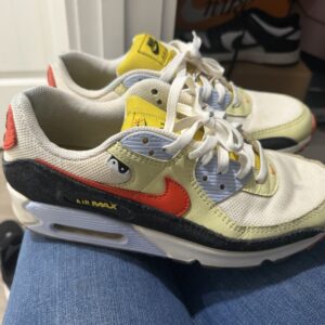 nike air max 90 men’s low top lace up athletic sneaker colorblock