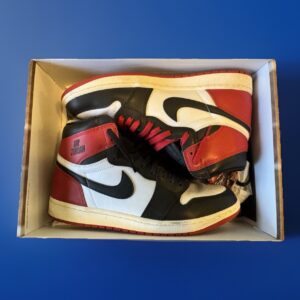 nike air jordan 1 retro high og black toe 2024 dz5485 106 black white red