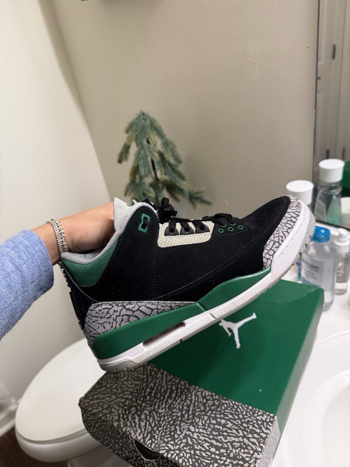 jordan air jordan 3 retro pine green black silver men's sneaker ct8532 030 low … jordan air jordan 3 retro pine green black silver men's sneaker ct8532 030 low …