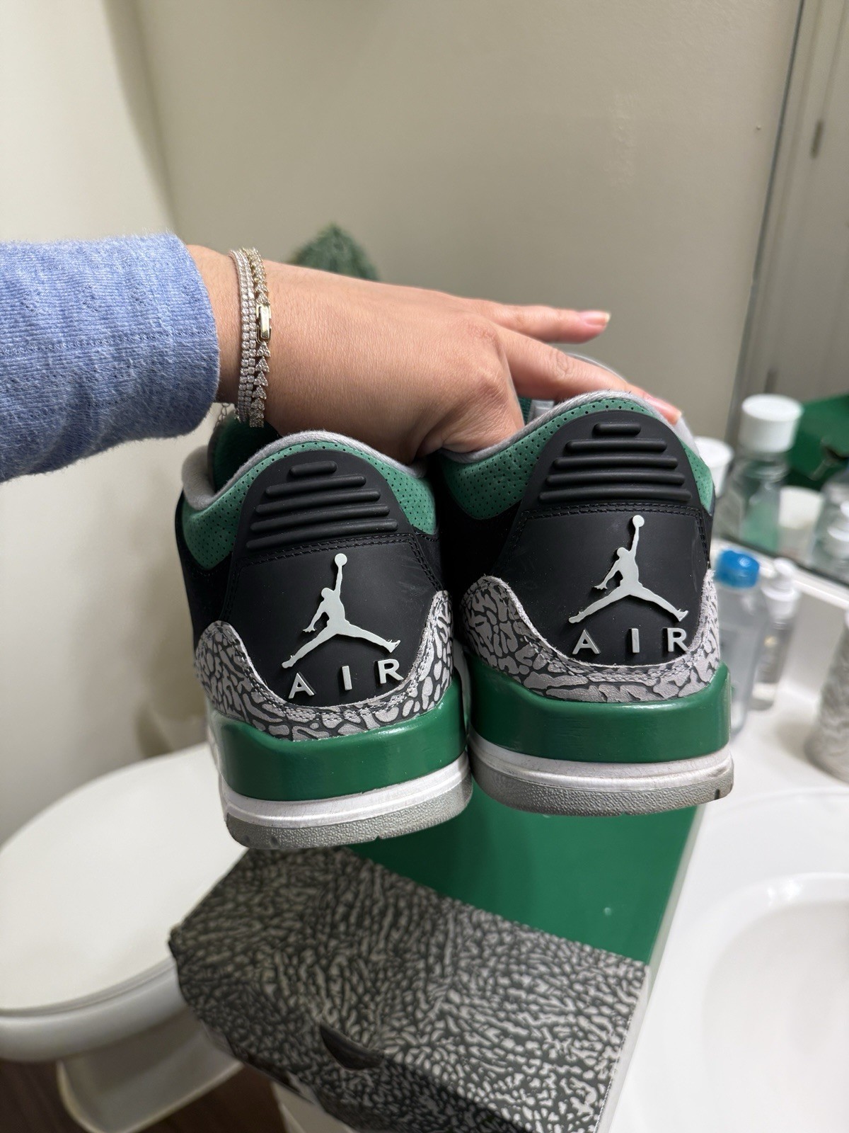 jordan air jordan 3 retro pine green black silver men's sneaker ct8532 030 low … jordan air jordan 3 retro pine green black silver men's sneaker ct8532 030 low …