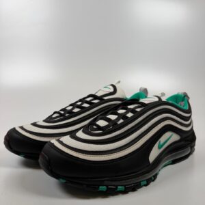 nike air max 97 black clear emerald white 921826 013 mens size 13 sneakers