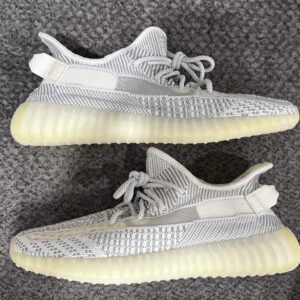 adidas yeezy boost 350 v2 static non reflective 2018 gray ef2905 size 10.5