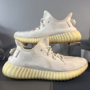 size 7.5 adidas yeezy boost 350 v2 low cream white / triple white