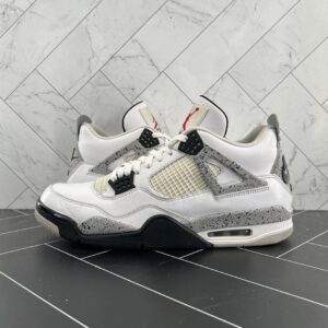 nike air jordan 4 retro og mid white cement size 13 840606 192