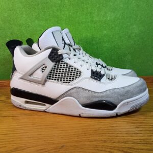 nike air jordan 4 retro shoes mens size 9.5 military black | dh6927 111 |