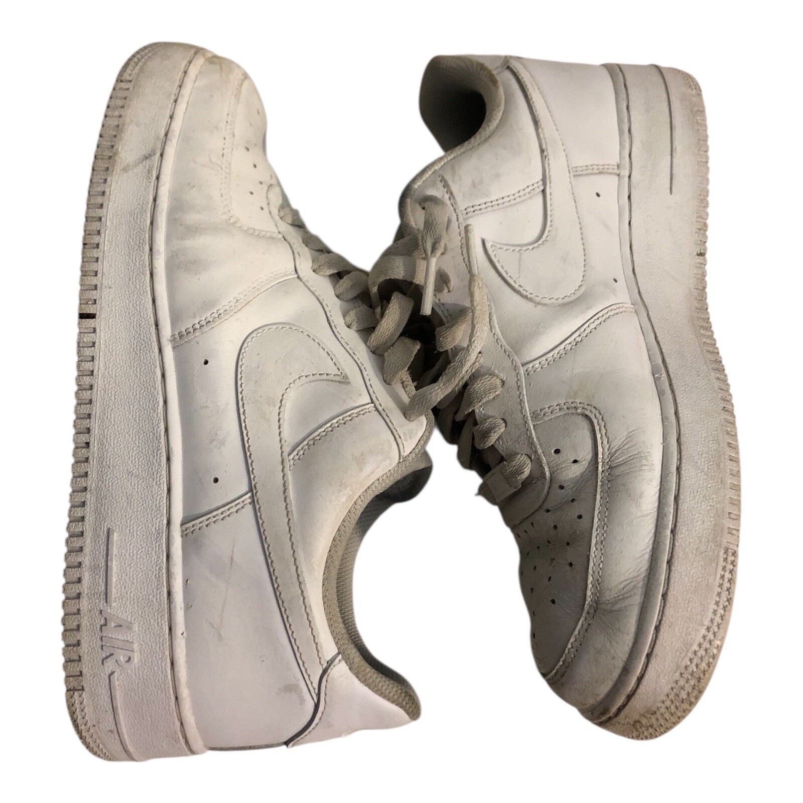 nike air force 1 '07 triple white cw2288 111 men's 9 low top leather lace up nike air force 1 '07 triple white cw2288 111 men's 9 low top leather lace up