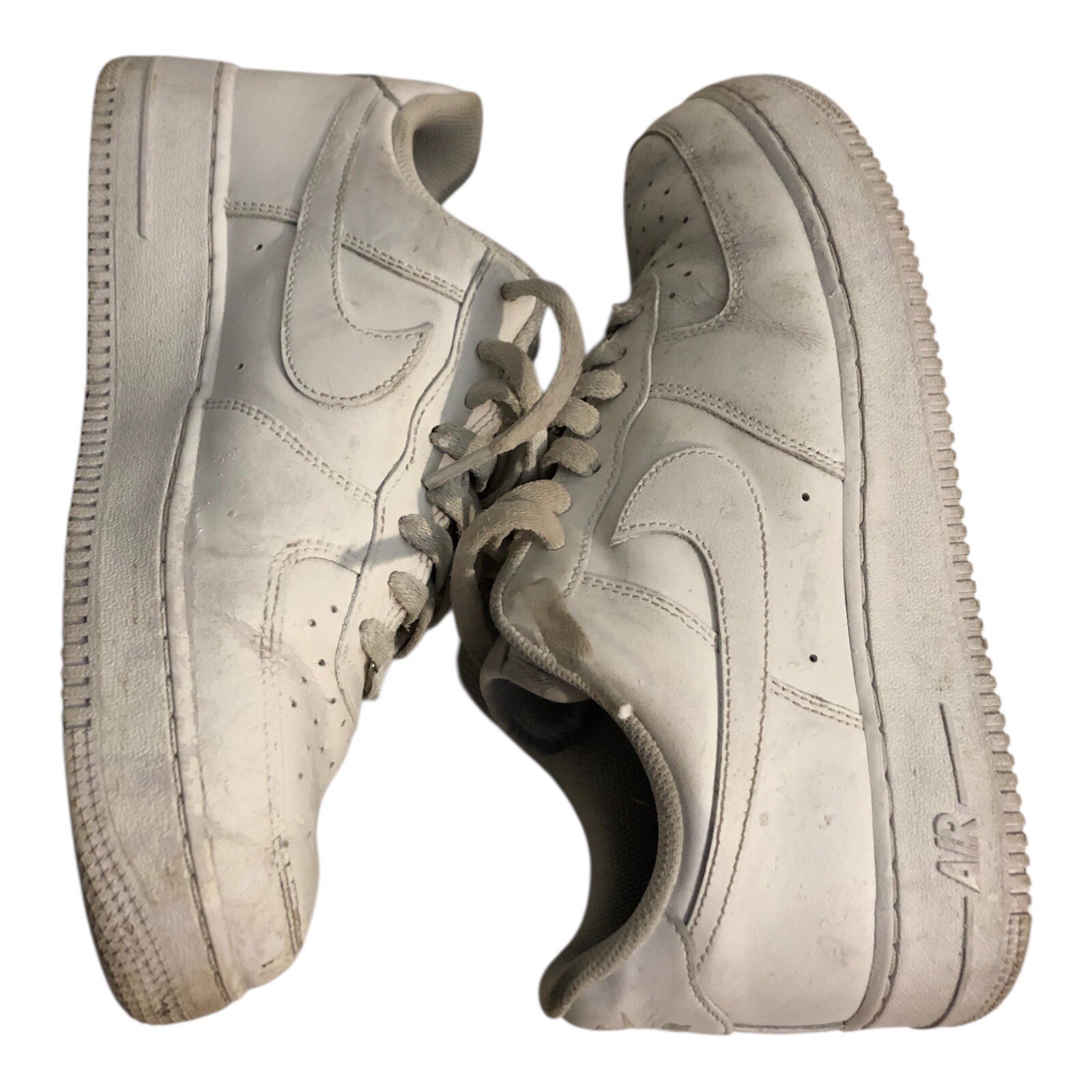 nike air force 1 '07 triple white cw2288 111 men's 9 low top leather lace up nike air force 1 '07 triple white cw2288 111 men's 9 low top leather lace up