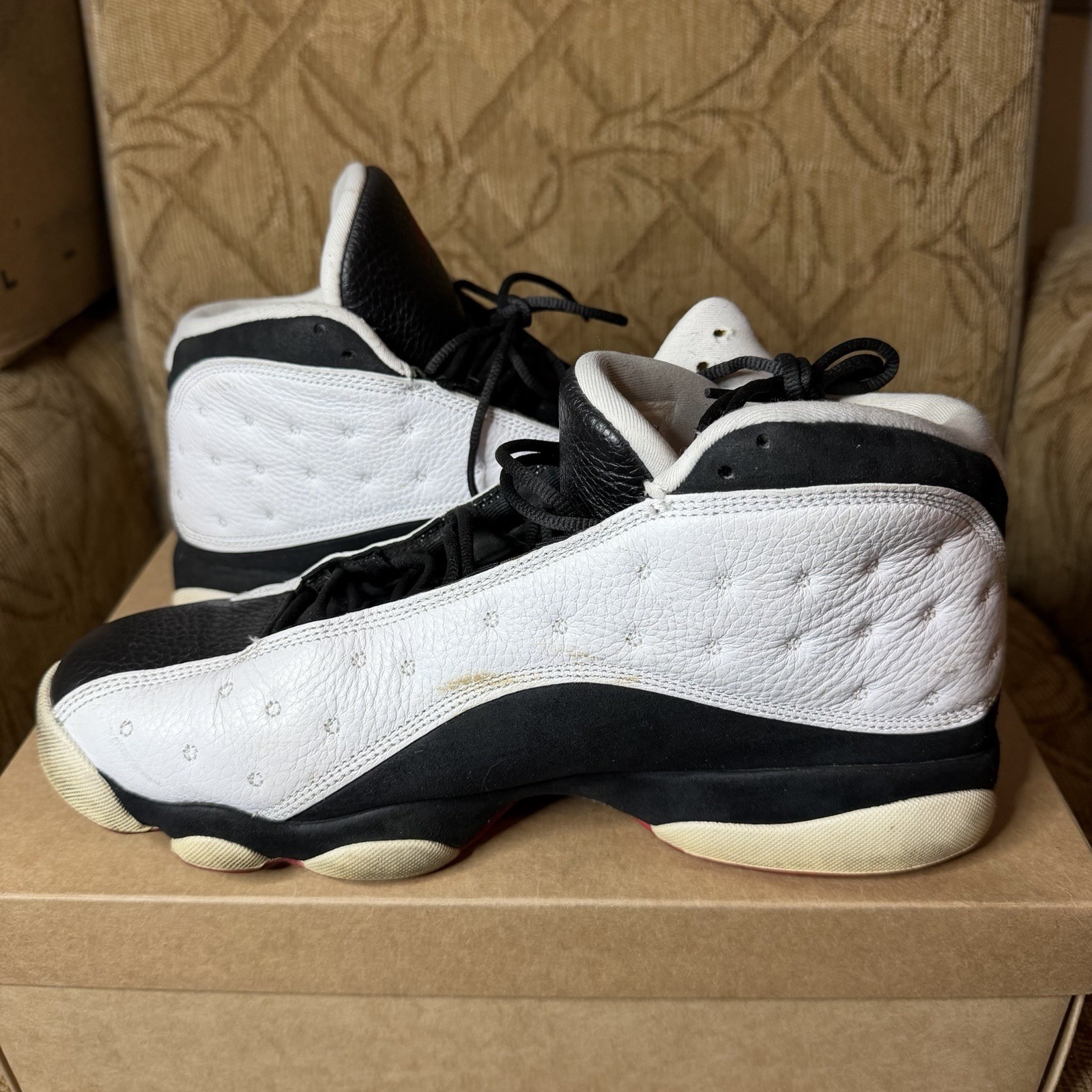 jordan air jordan 13 retro he got game 2018 white/red/black 414571 104 size 11 jordan air jordan 13 retro he got game 2018 white/red/black 414571 104 size 11