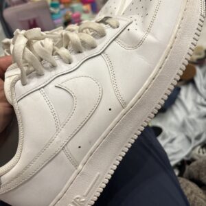 size 13 nike air force 1 '07 low triple white