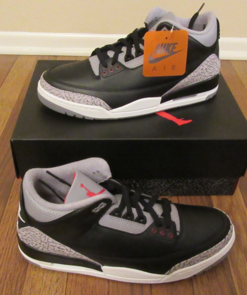 nike air jordan 3 retro size 11.5 black fire red cement grey dn3707 010 new nib nike air jordan 3 retro size 11.5 black fire red cement grey dn3707 010 new nib