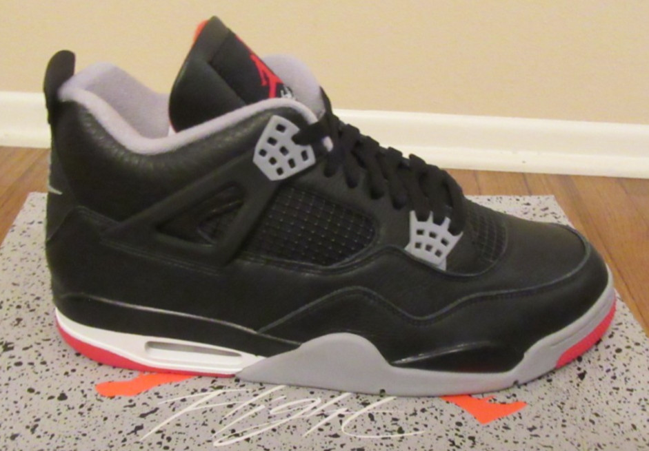 nike air jordan 4 retro size 11.5 black fire red cement grey fv5029 006 new nib nike air jordan 4 retro size 11.5 black fire red cement grey fv5029 006 new nib
