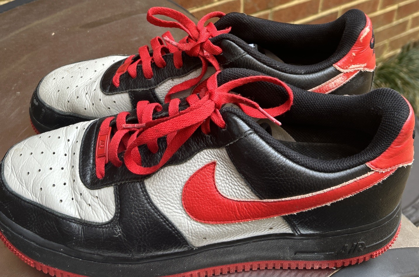 nike mens air force 1 gray black red shoes sz 13 sneakers dv03892 900 low 2022 nike mens air force 1 gray black red shoes sz 13 sneakers dv03892 900 low 2022