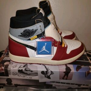 size 10.5 union la x air jordan 1 retro og sp high chicago shadow