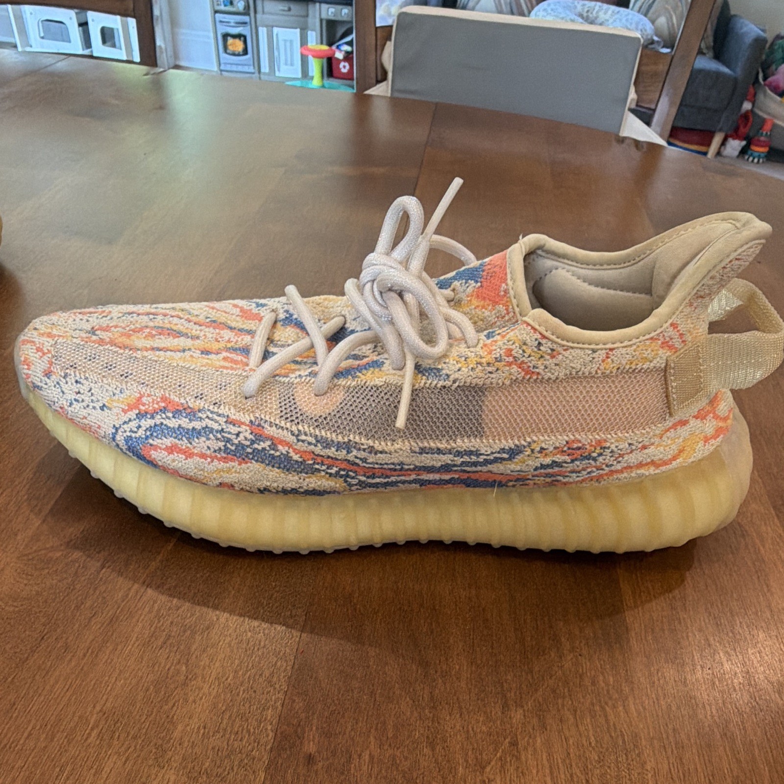 adidas yeezy boost 350 v2 mx oat men's low top lace up sneakers beige adidas yeezy boost 350 v2 mx oat men's low top lace up sneakers beige