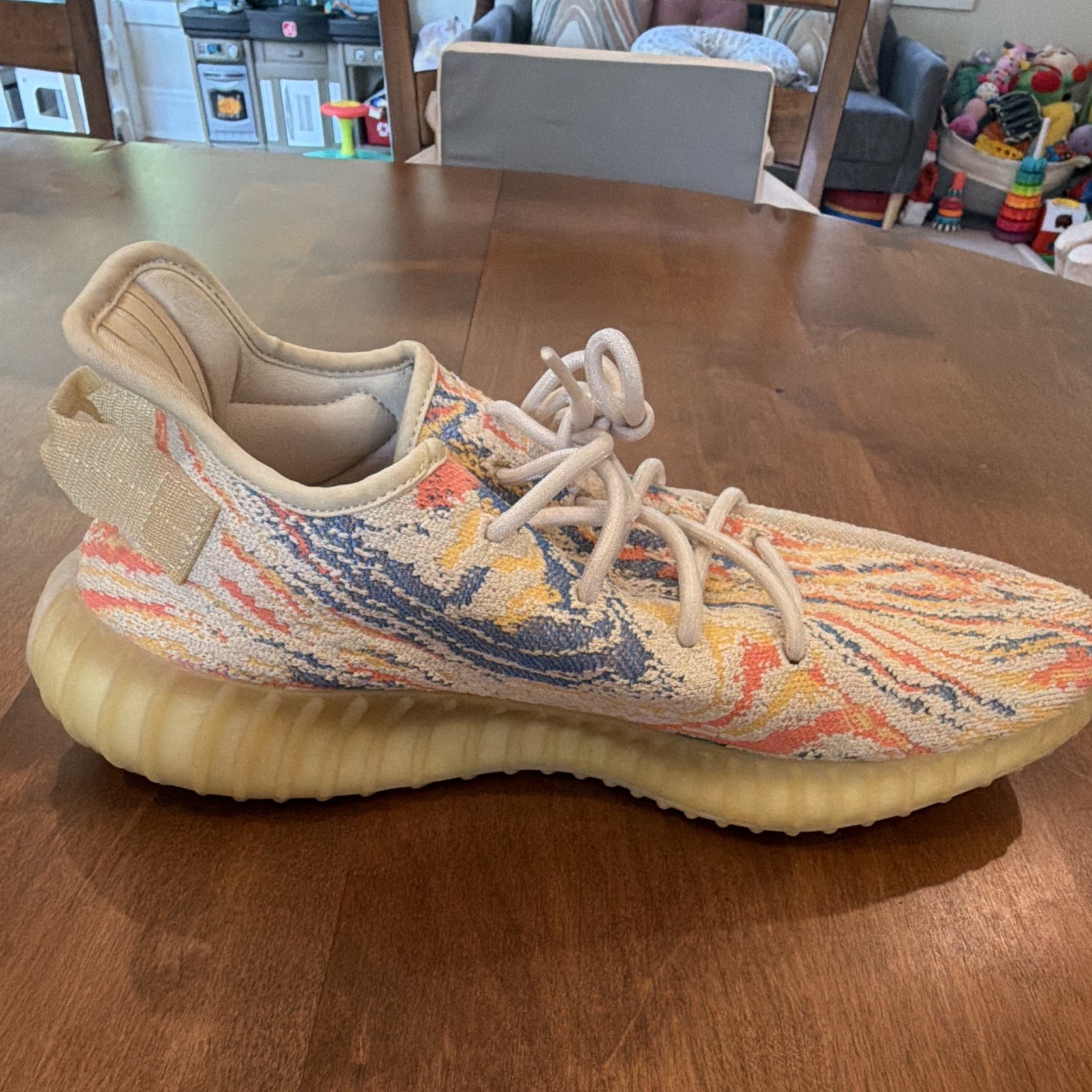 adidas yeezy boost 350 v2 mx oat men's low top lace up sneakers beige adidas yeezy boost 350 v2 mx oat men's low top lace up sneakers beige