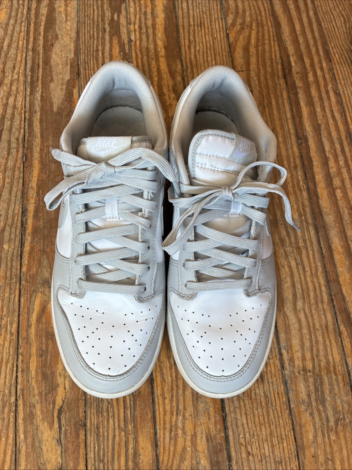 m330) nike dunk low retro white/grey fog dd1391 103 men’s size 9.5 m330) nike dunk low retro white/grey fog dd1391 103 men’s size 9.5