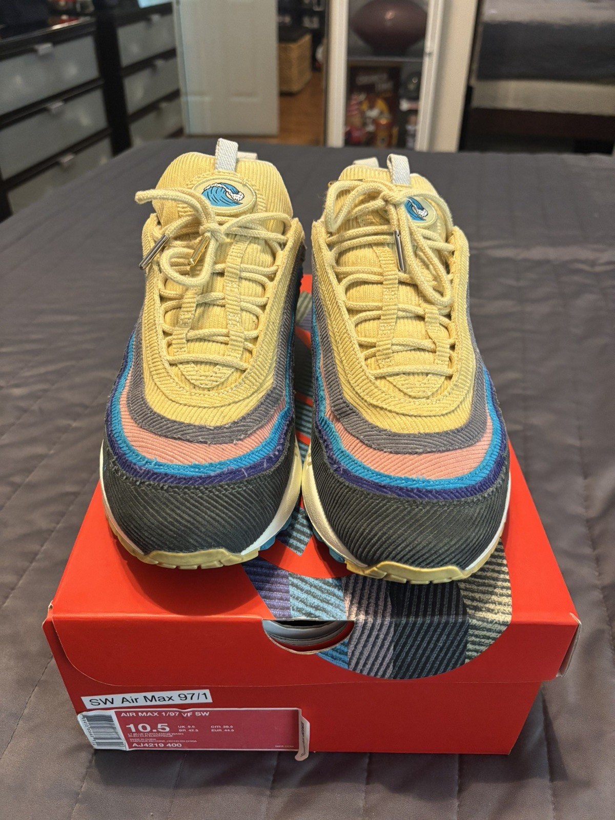 nike air max 97/1 sean wotherspoon size 10.5 super clean w/ og all* nike air max 97/1 sean wotherspoon size 10.5 super clean w/ og all*