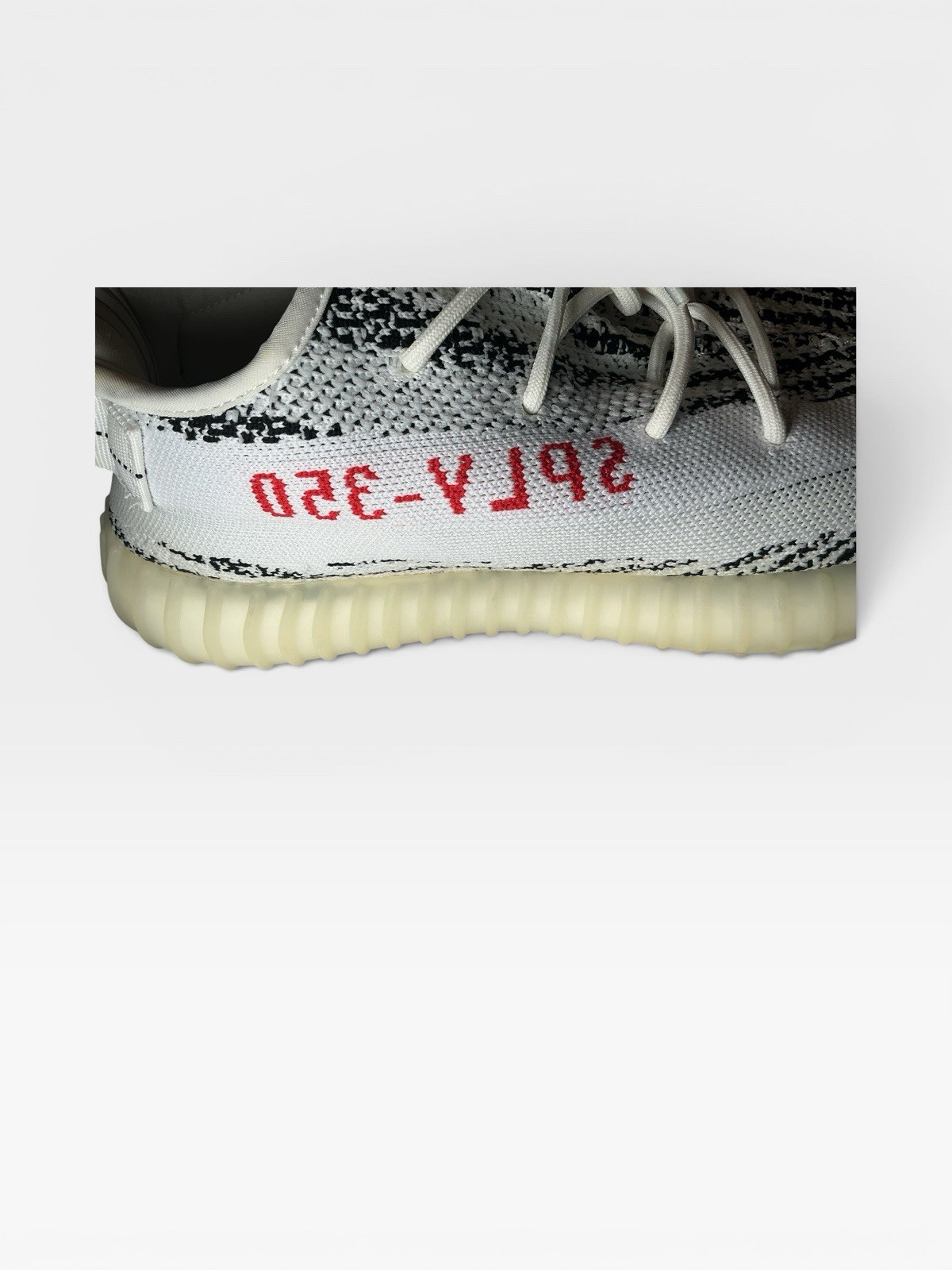 adidas yeezy boost 350 v2 zebra white black red sneakers size 11 1/2 adidas yeezy boost 350 v2 zebra white black red sneakers size 11 1/2