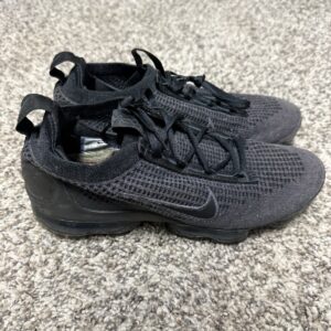 nike air vapormax flyknit 2021 black/anthracite men's low top dh4084 001