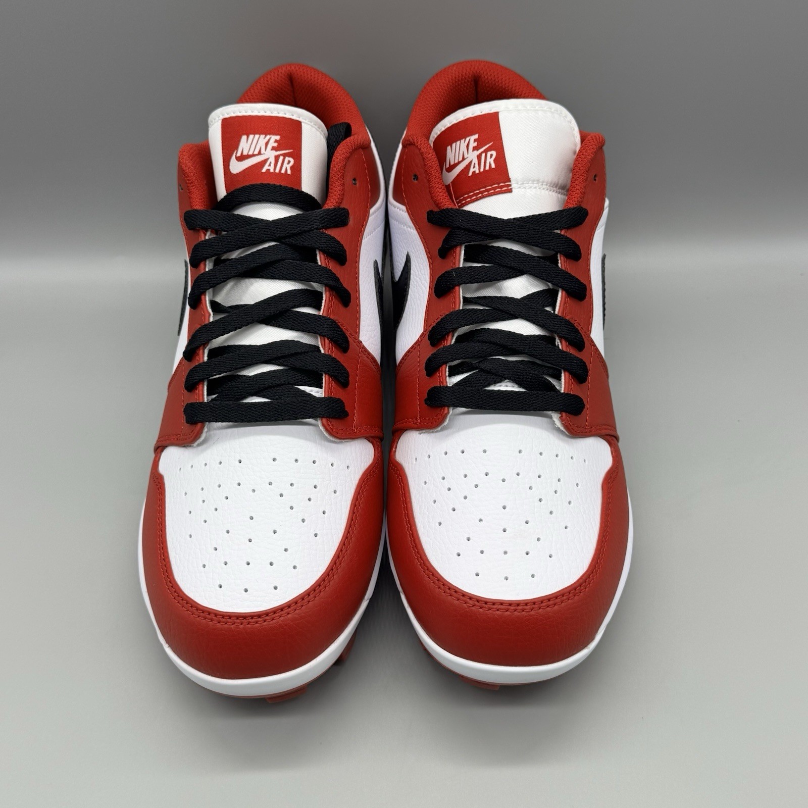 nike air jordan 1 retro mcs low 'chicago' baseball cleats cj8524 611 size 10.5 nike air jordan 1 retro mcs low 'chicago' baseball cleats cj8524 611 size 10.5