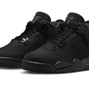 jordan 4 retro black cat (2025) (gs) ib4171 010 youth size 4.5y.