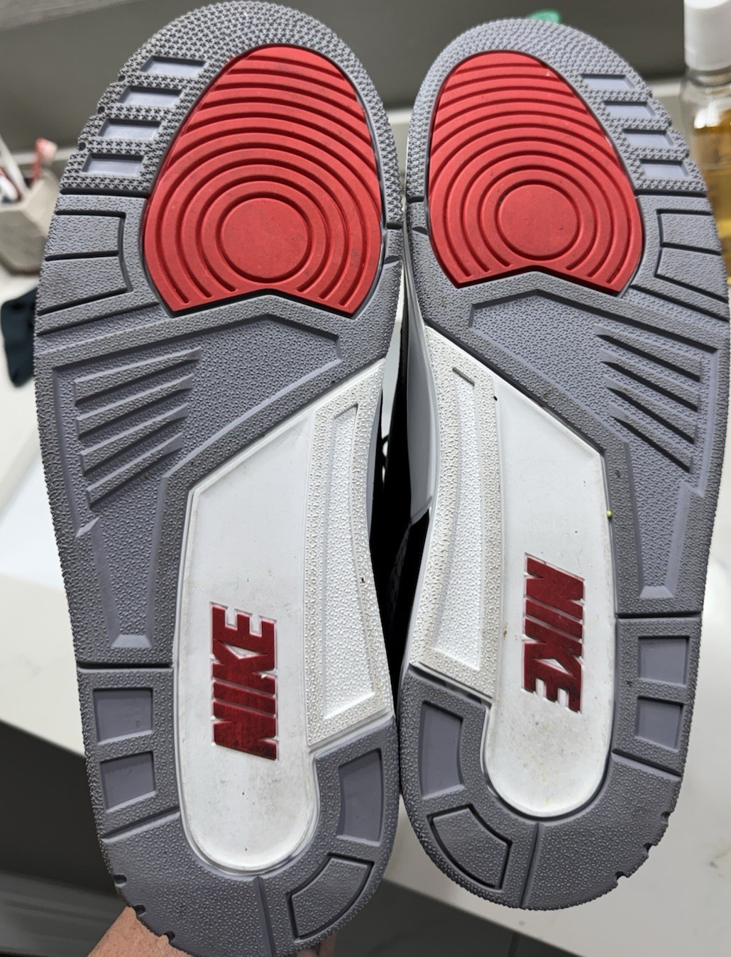 jordan air jordan 3 retro og black cement 202 black/red jordan air jordan 3 retro og black cement 202 black/red