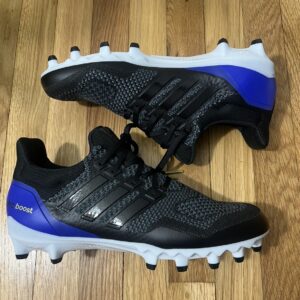 adidas ultraboost ultra boost football cleats mens black size 11.5
