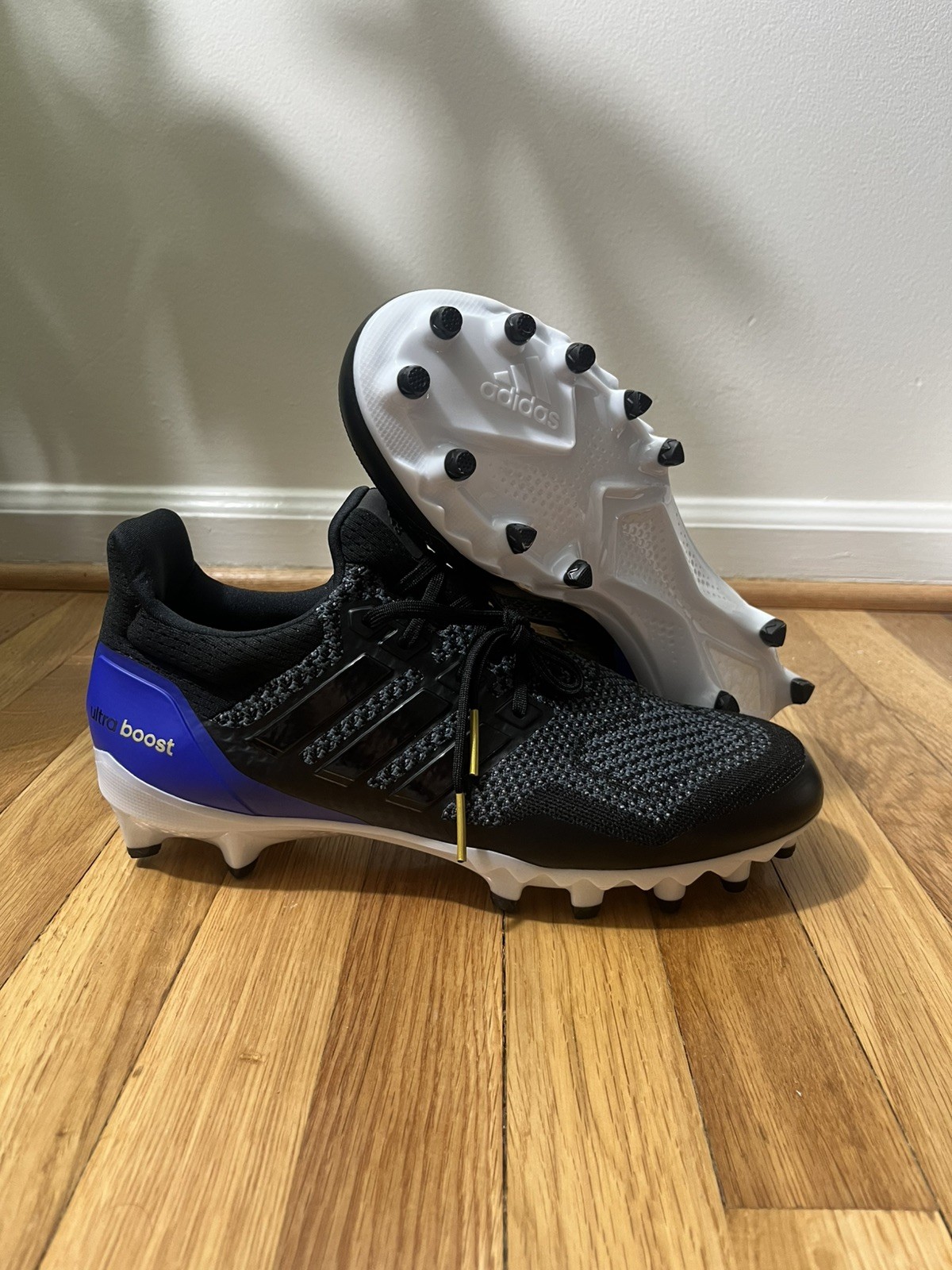 adidas ultraboost ultra boost football cleats mens black size 11.5 adidas ultraboost ultra boost football cleats mens black size 11.5