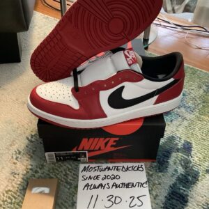 ds 2025 nike air jordan retro 1 og low chicago men’s sz 11