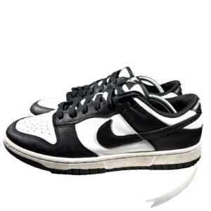 nike dunk panda mens leather shoes sneakers size 11.5 black white low retro lace
