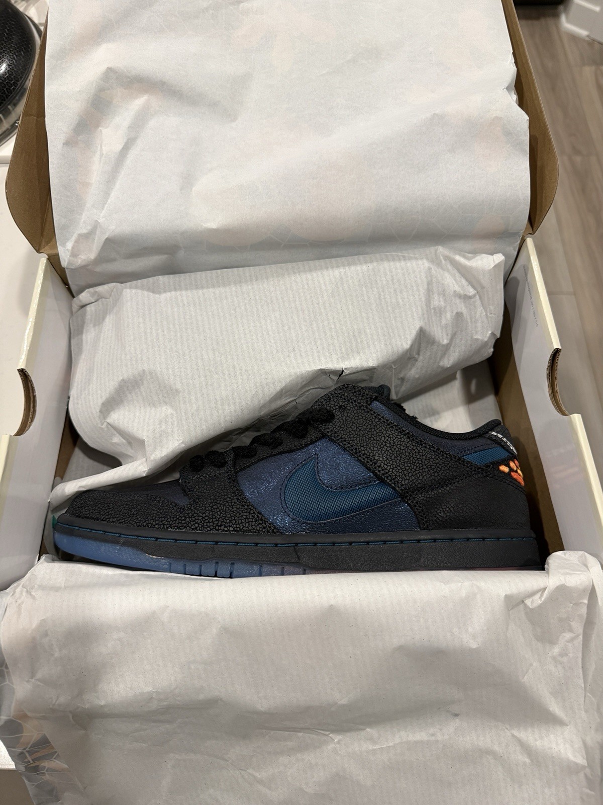 size 10 bluetile x nike sb dunk low pitch blue and black iq1323 001 size 10 bluetile x nike sb dunk low pitch blue and black iq1323 001