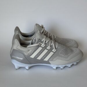 size 12 adidas ultraboost football cleats talc cream chalk granite jp7409 $180