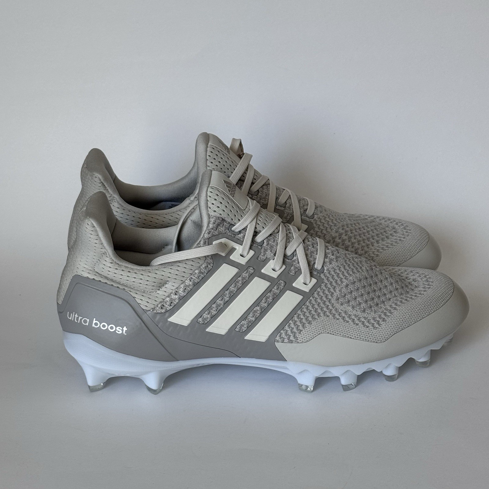 size 12 adidas ultraboost football cleats talc cream chalk granite jp7409 $180 size 12 adidas ultraboost football cleats talc cream chalk granite jp7409 $180