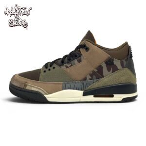 air jordan 3 retro se patchwork dark hazel 2021 men's size 11.5 [do1830 200]