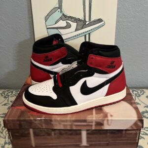 mens size 10 nike air jordan 1 retro high og black toe reimagined dz5485 106 new