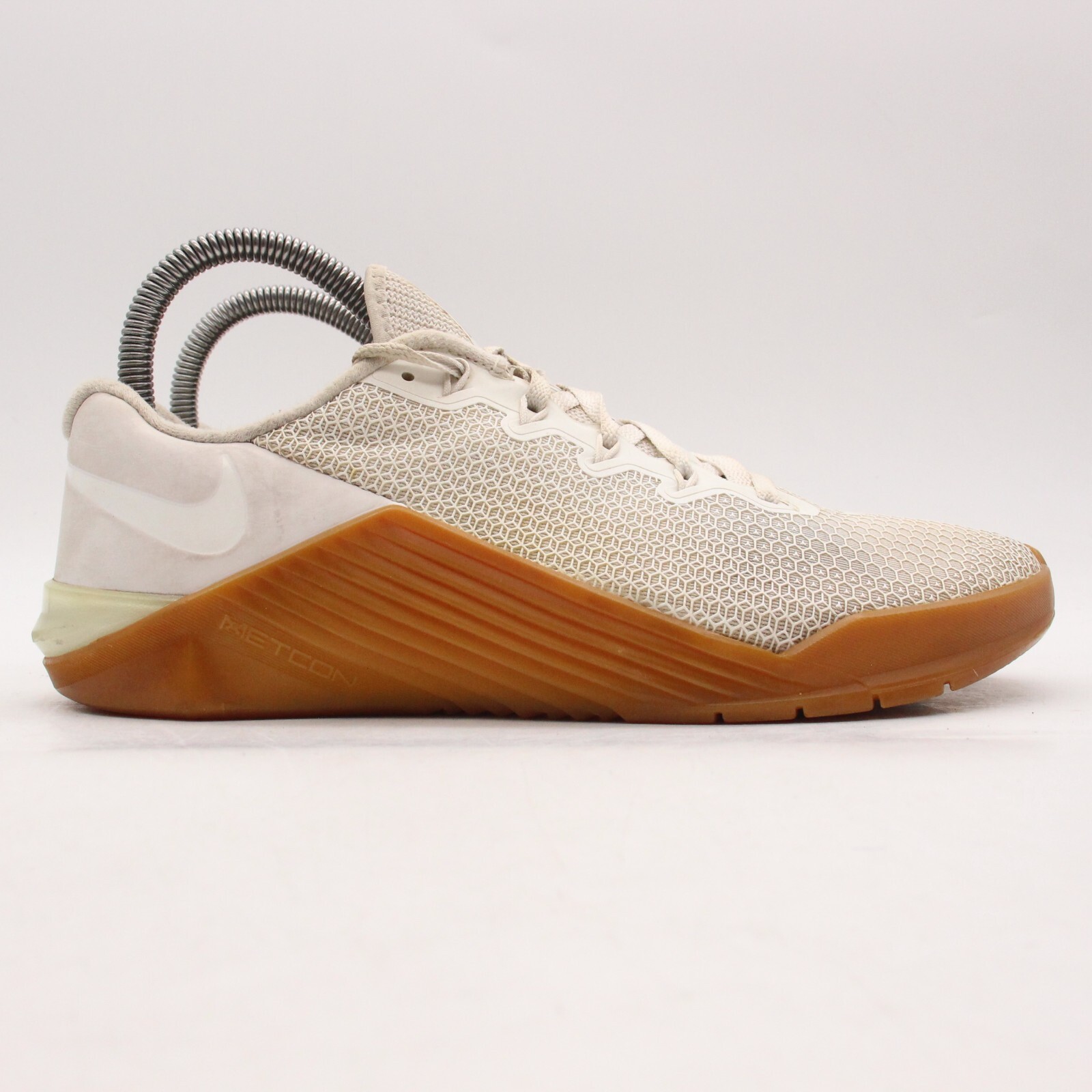 nike metcon 5 men's 6.5 white brown training shoes running athletic sneakers nike metcon 5 men's 6.5 white brown training shoes running athletic sneakers