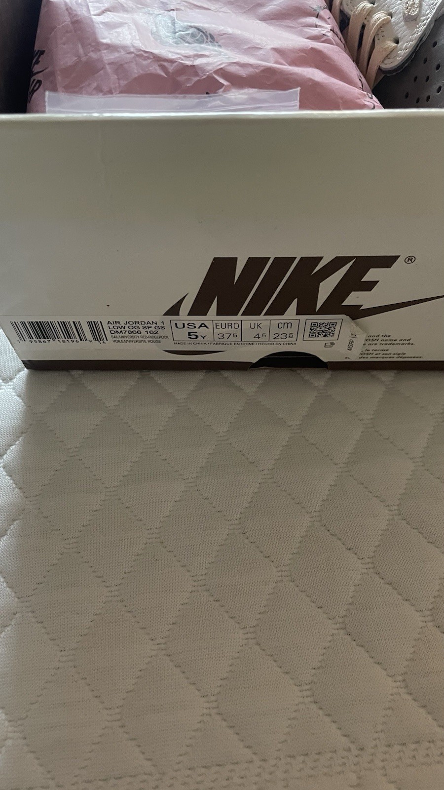 jordan air jordan 1 low og x travis scott reverse mocha dm7866 162 sail/red men jordan air jordan 1 low og x travis scott reverse mocha dm7866 162 sail/red men