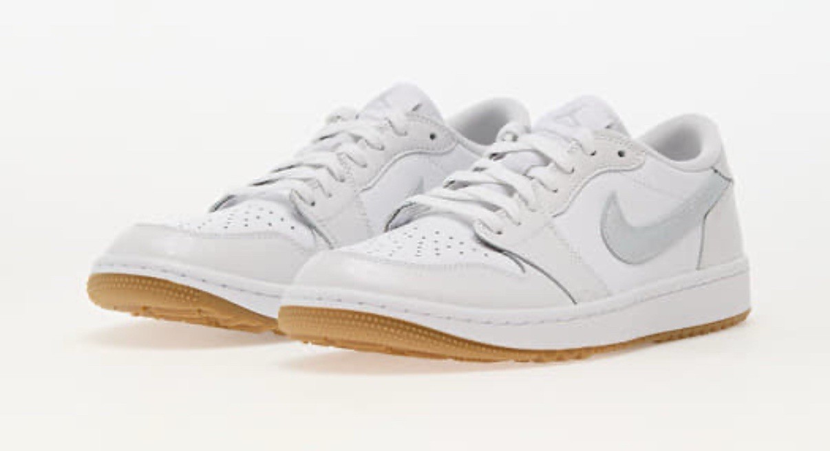 new mens nike air jordan 1 low g spikeless golf dd9315 111 white / gum size 12 new mens nike air jordan 1 low g spikeless golf dd9315 111 white / gum size 12