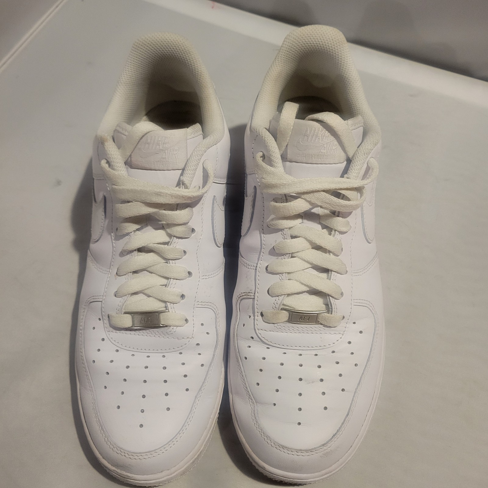 nike air force af 1 mens sneakers size 10.5 white nike air force af 1 mens sneakers size 10.5 white