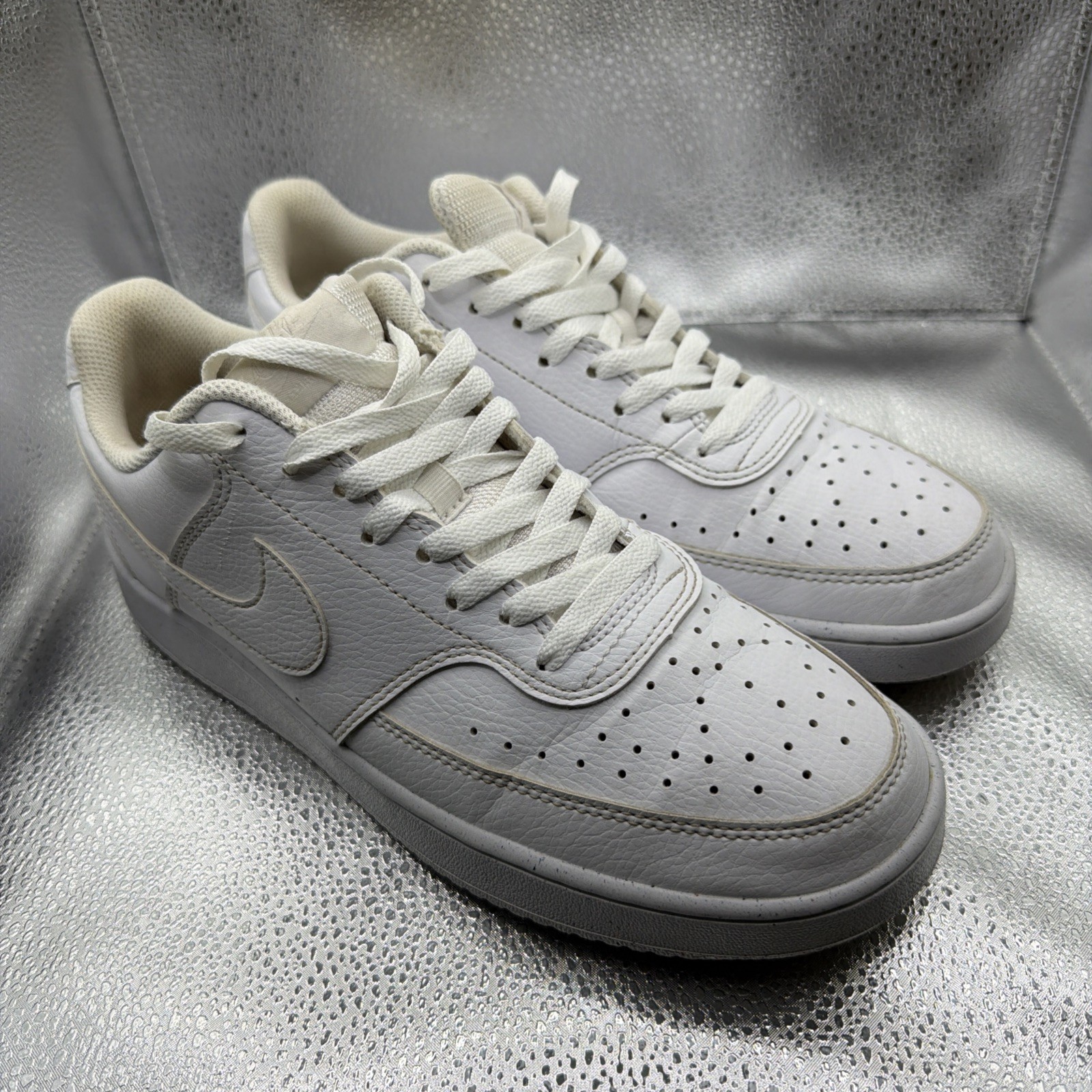 nike air force 1 low men's size 10.5 white pre owned sneakers nike air force 1 low men's size 10.5 white pre owned sneakers