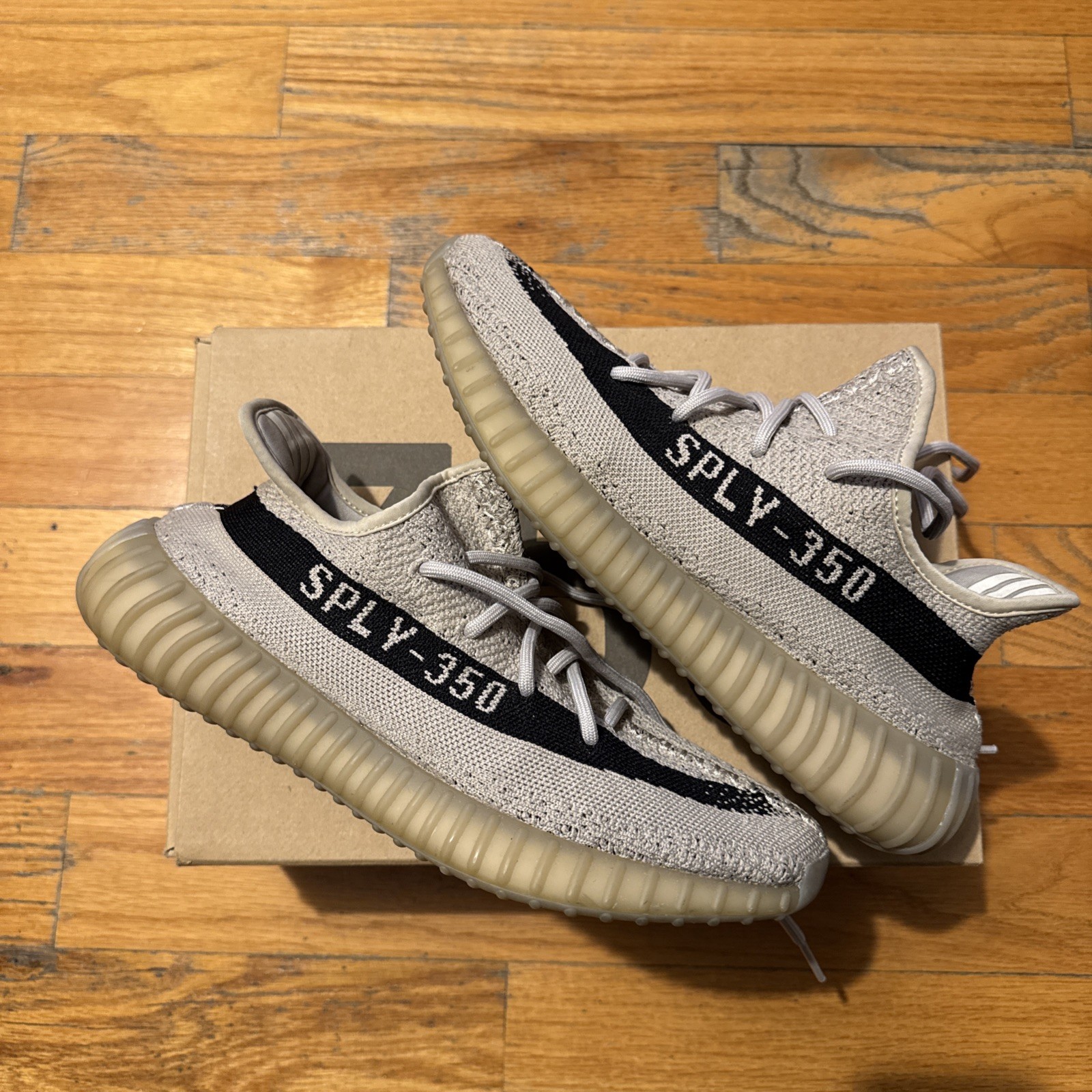 adidas yeezy boost 350 v2 slate hp7870 size 9.5 men's adidas yeezy boost 350 v2 slate hp7870 size 9.5 men's
