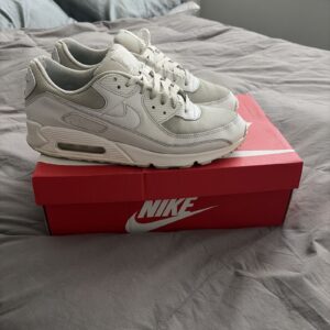 size 12 nike air max 90 triple white 2020