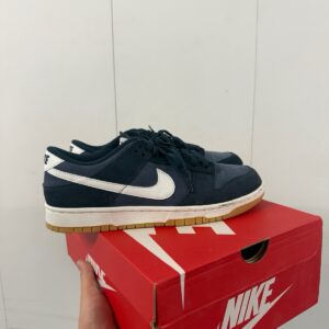 mint nike hq1931 400 men's 9.5 dunk low retro shoes, armory navy/summit white