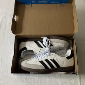 new adidas samba og us size 7 white black unisex shoes sneakers b75806