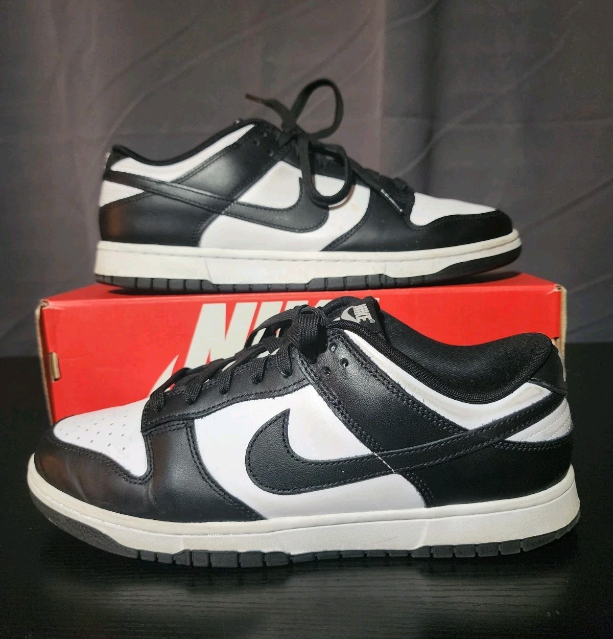 nike dunk low black white panda men's size 11 dd1391 100 nike dunk low black white panda men's size 11 dd1391 100