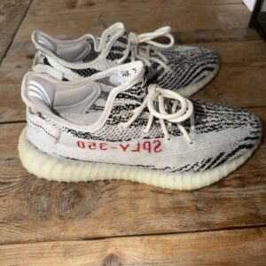 adidas yeezy boost 350 v2 zebra black white size 9.5