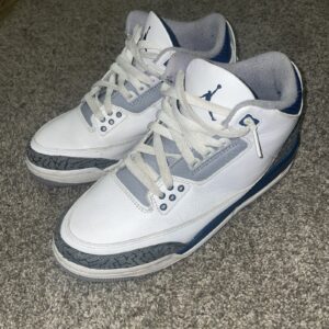 jordan 3 midnight navy men's size 7 decent condition(used) no box ships fast