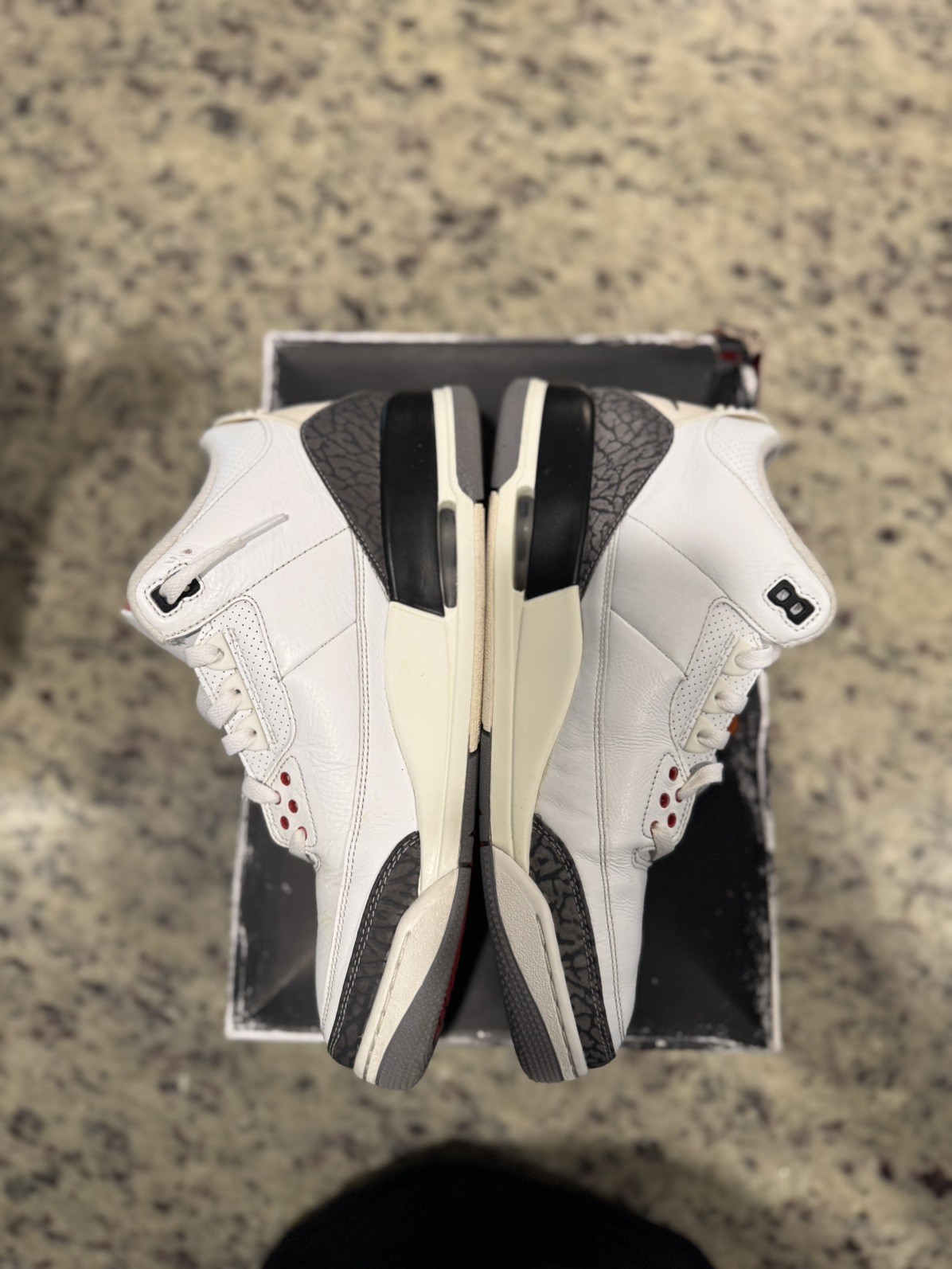 nike air jordan 3 retro 'white cement reimagined' dn3707 100 men's size 11 nike air jordan 3 retro 'white cement reimagined' dn3707 100 men's size 11