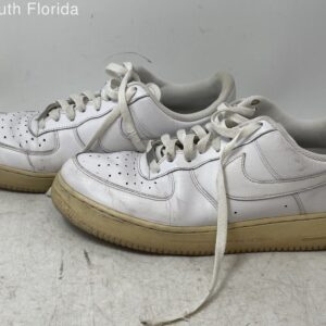 nike mens air force 1 '07 315122 111 white low top lace up sneaker shoes size 11